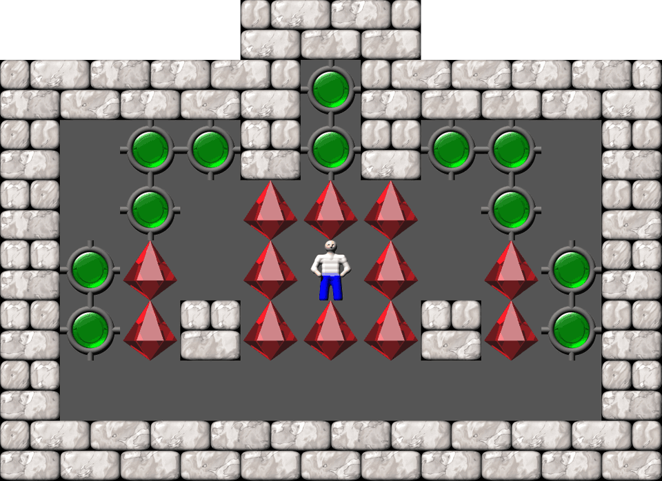 Sokoban Cosmac 8 level 48